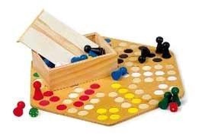 Small Foot - Wooden Ludo Game - 6 Players