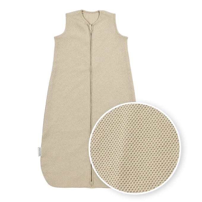 Meyco Baby Studio Collection Classic Baby Slaapzak - Sand - 110cm - 1.0 TOG