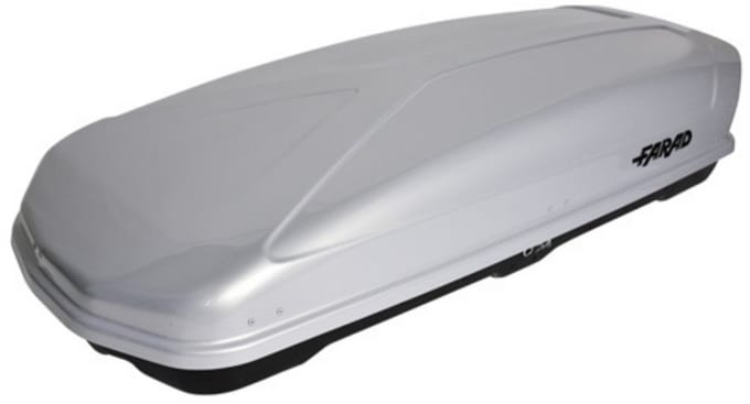 Farad Koral N19 - Dakkoffer - 400 liter inhoud - Zilver