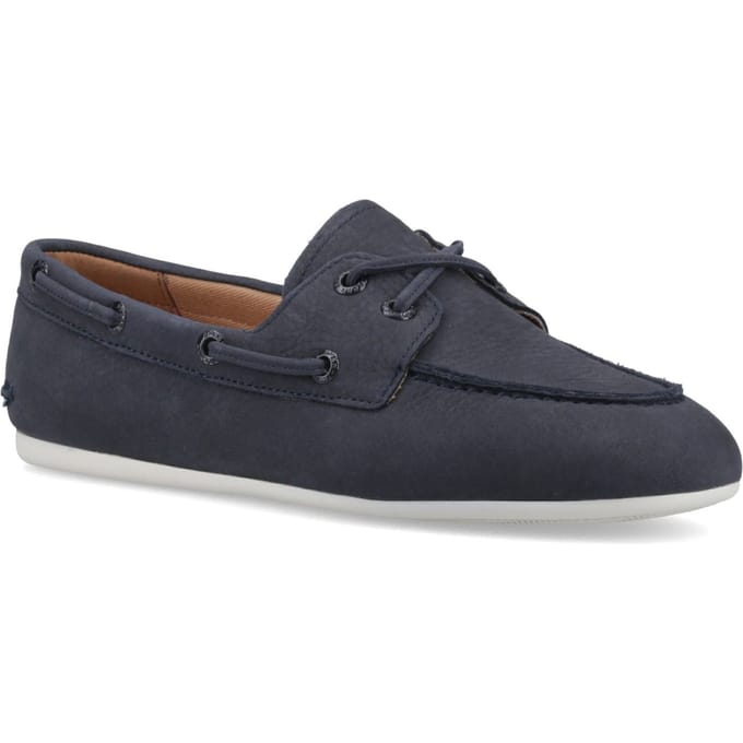 Sperry Slim Boot Schoen Leer Dames Marineblauwe Bootschoenen
