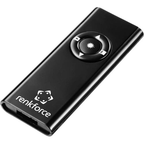 Renkforce RF-PLP-200 Presenter Draadloos Incl. laserpointer