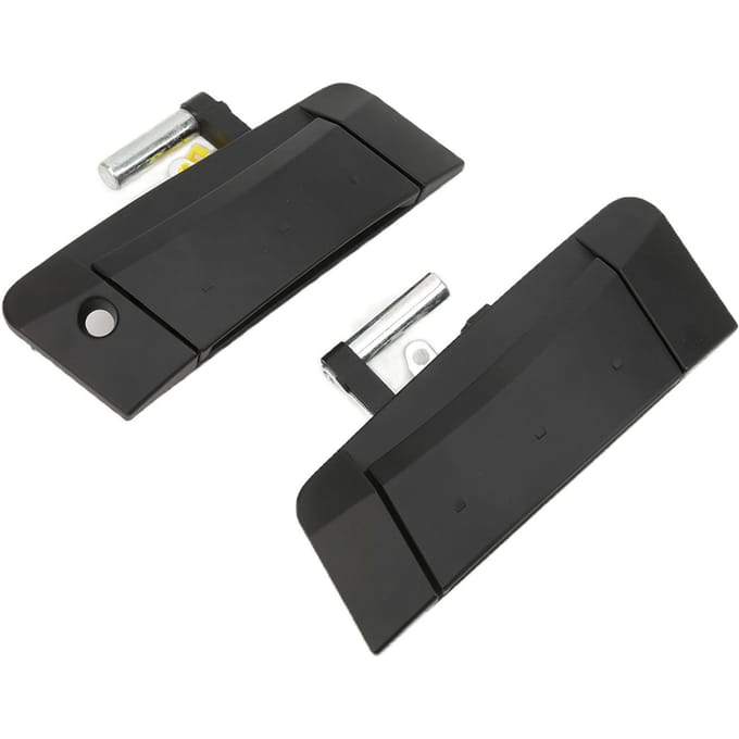 2 stuks Buitendeurhandgreep 80607‑CD00B Zwart Vervanging voor Nissan 350Z 2003‑2009 gray