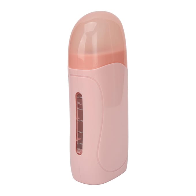 Wax Roller Kit 40W Roller Waxing Kit met 2 stuks 100ml Soft Wax Cartridge voor Haarverwijdering US Plug EU Plug beige