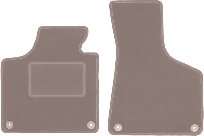 Beige voormatten voor: Audi A3 8P hatchback, sportback, cabrio (2003-2011)