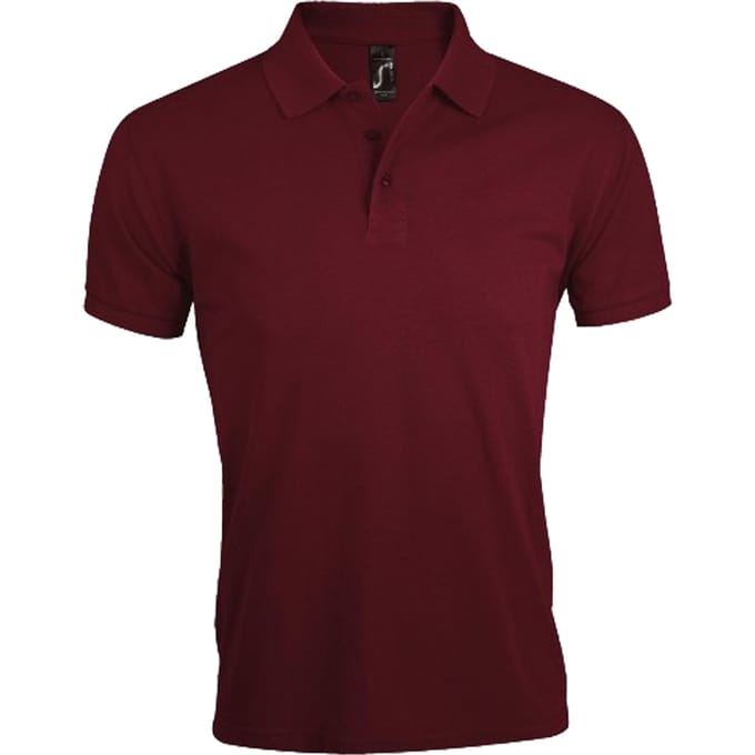 SOLS Heren Prime Poloshirt (Bourgondië)