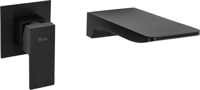 Rea Mason Black - Inbouw Wastafelkraan - Zwart