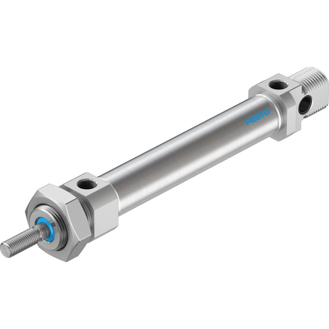 Festo Cilinder 20mm Boring 80mm Slag ISO 6432 Dubbelwerkend - 559274 - P2CXE
