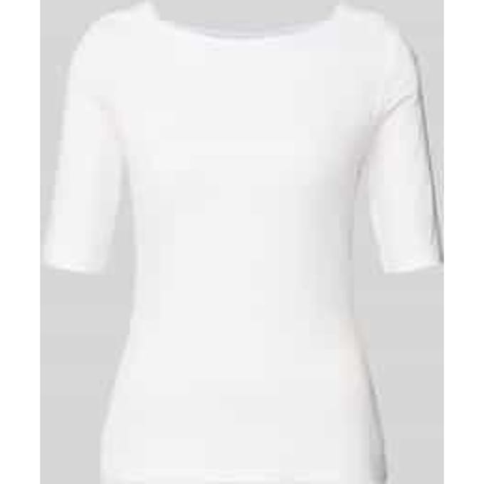T-shirt met 1/2-mouwen