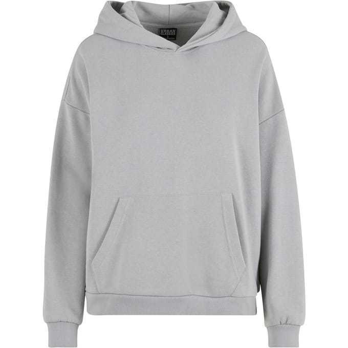 Urban Classics Ladies Light Terry Oversized Hoodie Lightasphalt Größe: S | Kaputzenpullis Outlet | Damen