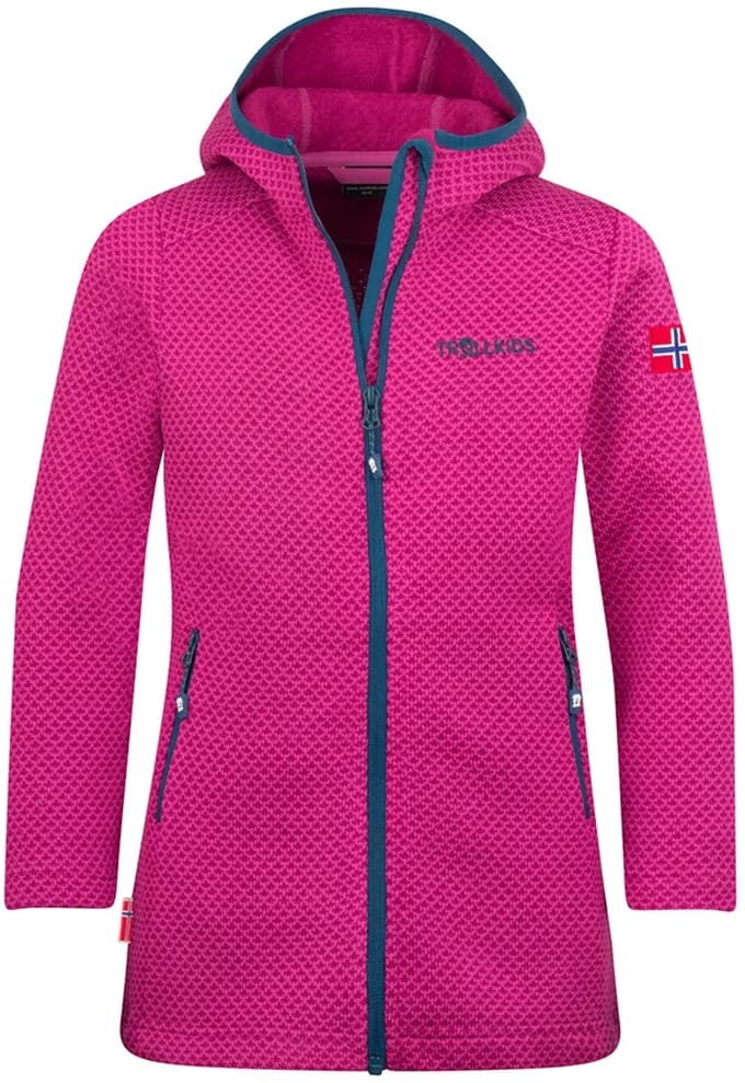 Trollkids Jondalen Coat Jas Roze 116 cm Meisje