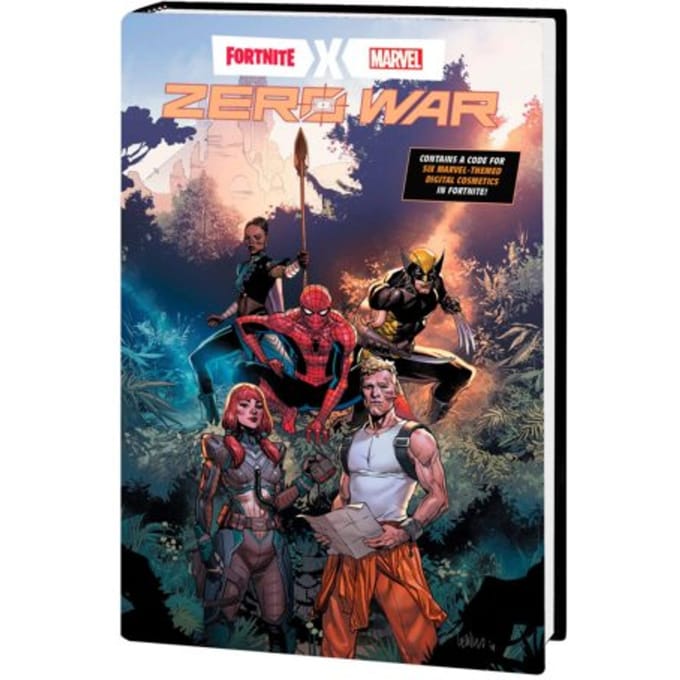 Fortnite x Marvel Zero War door Donald Mustard Hardback Boek 9781302947934