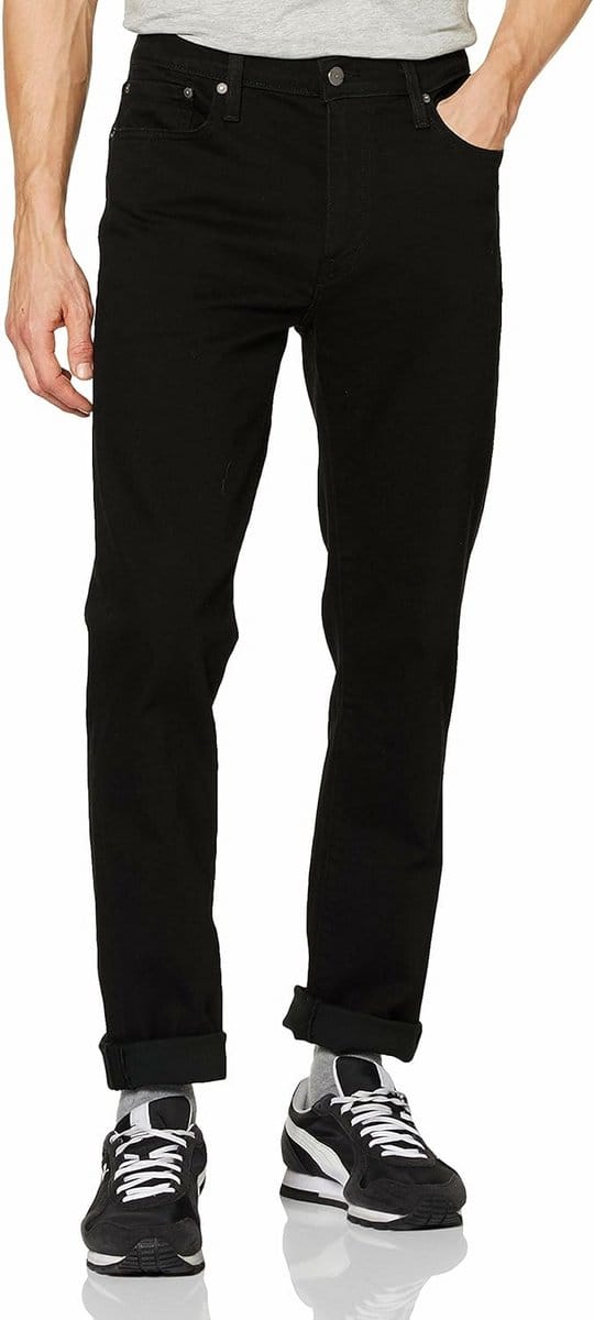 Heren Slim Fit Jeans met Slimme Pasvorm en Bewegingsvrijheid