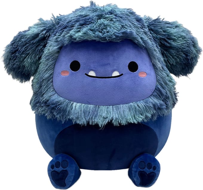 Squishmallows - Dani - Navy Blue Bigfoot 40cm pluche