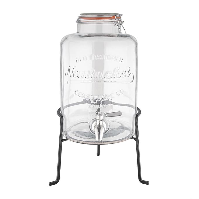 Olympia Nantucket stijl drankdispenser met draadonderstel 8.5L