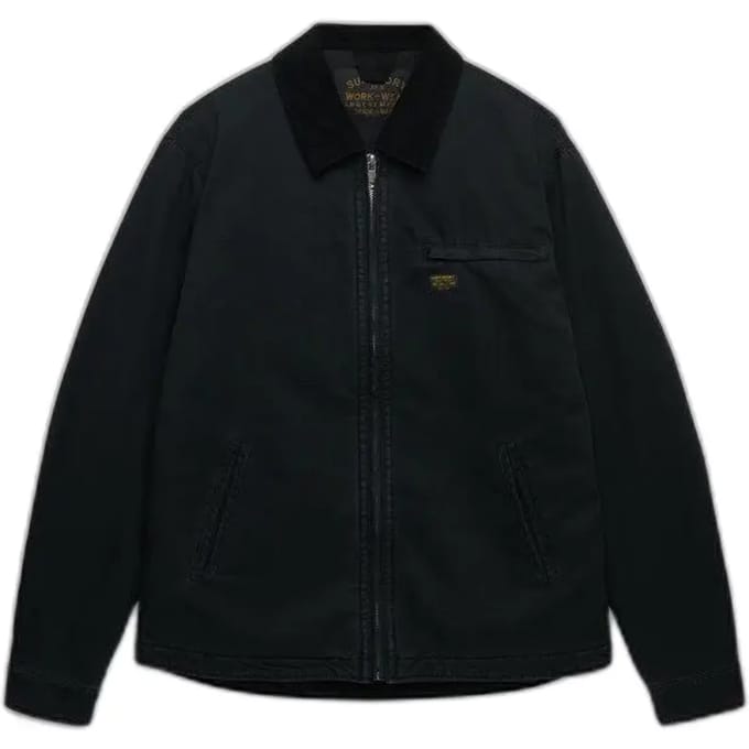 Superdry Workwear Ranch Jas Zwart XL Man