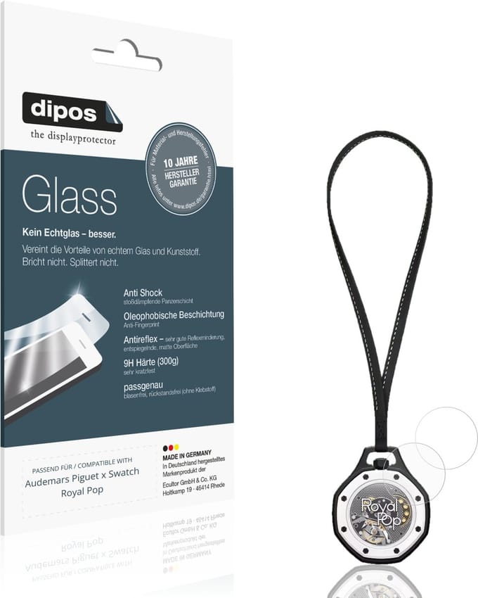dipos – 2x Matte Pantserfolie geschikt voor Audemars Piguet x Swatch Royal Pop | 9H Screenprotector