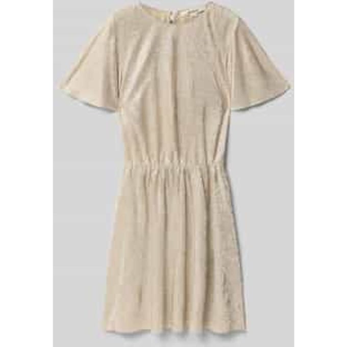 regular fit jurk met ronde hals