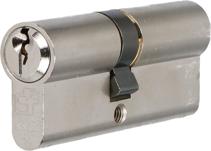 S2 veiligheidscilinder S6 35/40 SKG 2, dubbele profielcilinder (gelijksluitend)