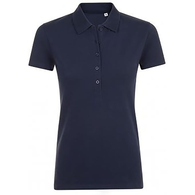 SOLS Dames/dames Phoenix Phoenix Polo met Korte Mouwen (Franse marine)
