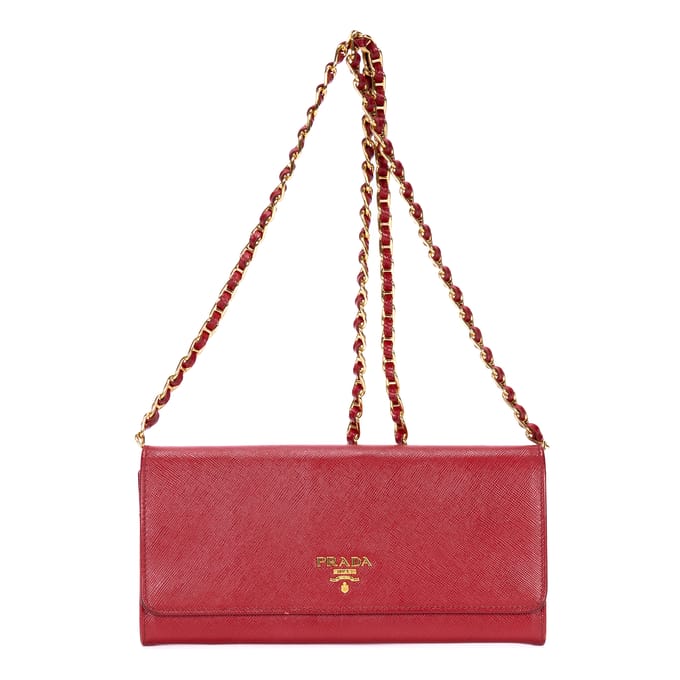 Wallet on Chain Crossbody   Portemonnee