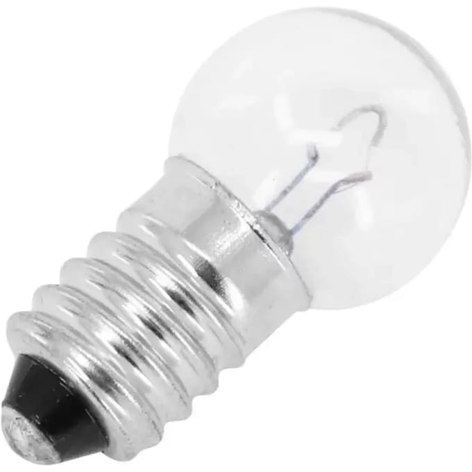 lamp wit 6v 6w lampvoet g14 schroef e10 bromfiets cyclo bromfiets voor motorfiets