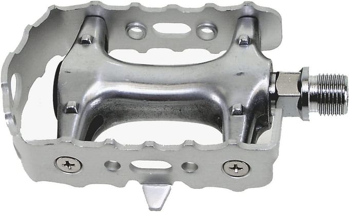 Robuuste Mountainbike Pedalen met Aluminium Constructie - Zilver