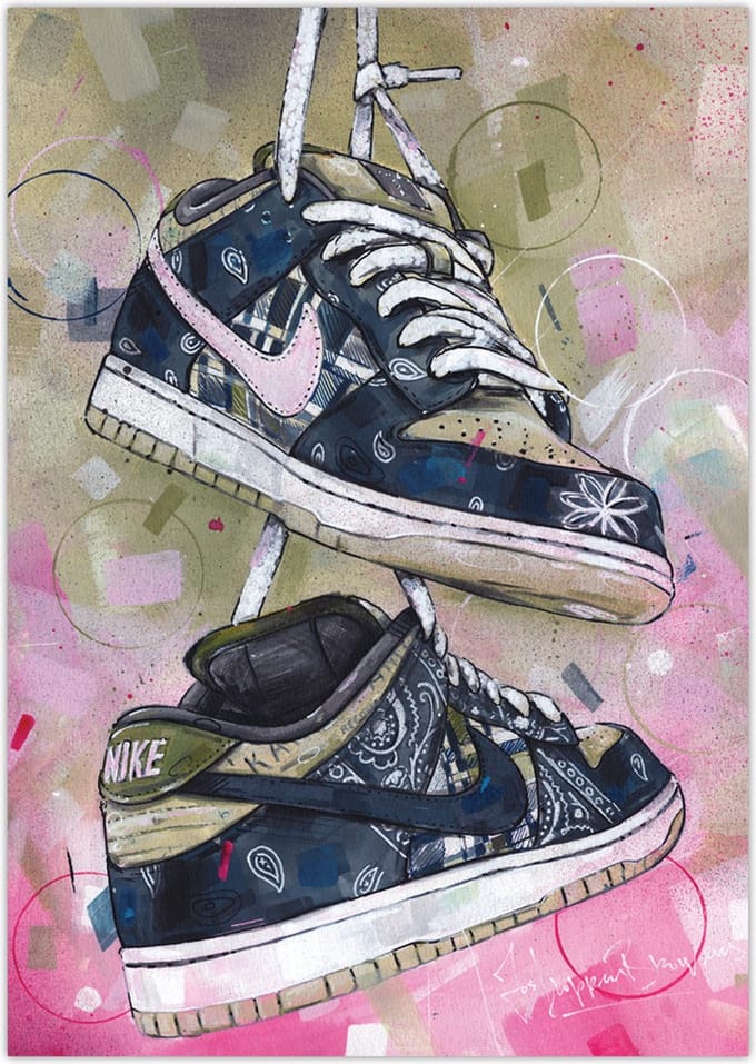 Sneaker poster 29,7x42 cm (A3)