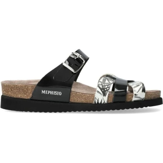 Mephisto Helma - dames sandaal - Zwart - maat 42 (EU) 8 (UK)