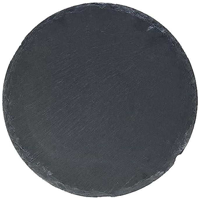 Rond Tafelblad 25 x 25 x 1 cm - Zwart