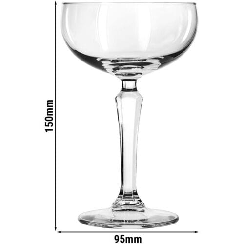 Libbey Speakeasy Drinkglazen - Waterglazen Set - Transparant Reliëf Glas - 251 ml - 12 Stuks