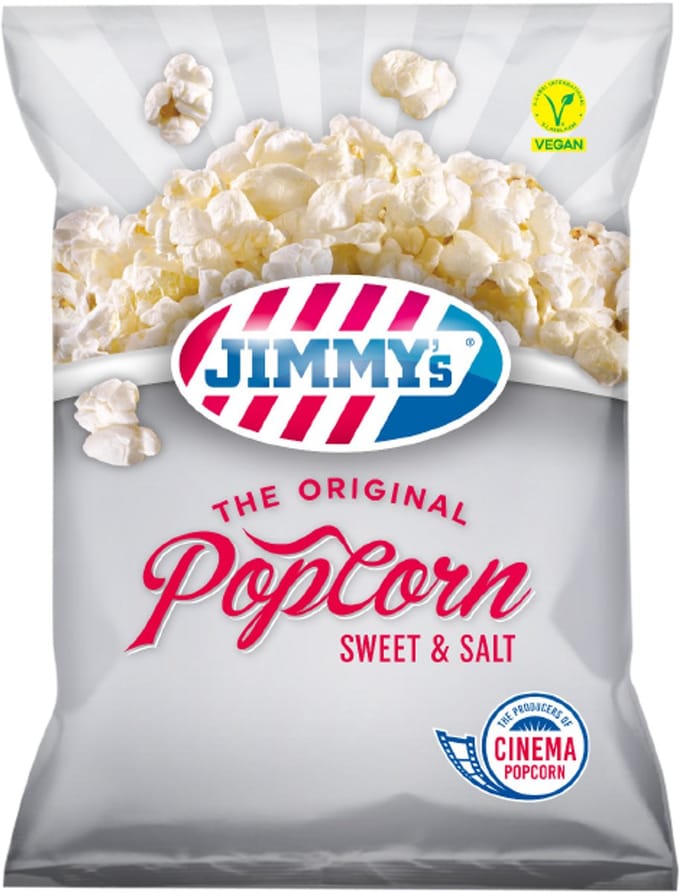 JIMMY's Popcorn zoet&zout Sharing 12x100g Classic-Popped