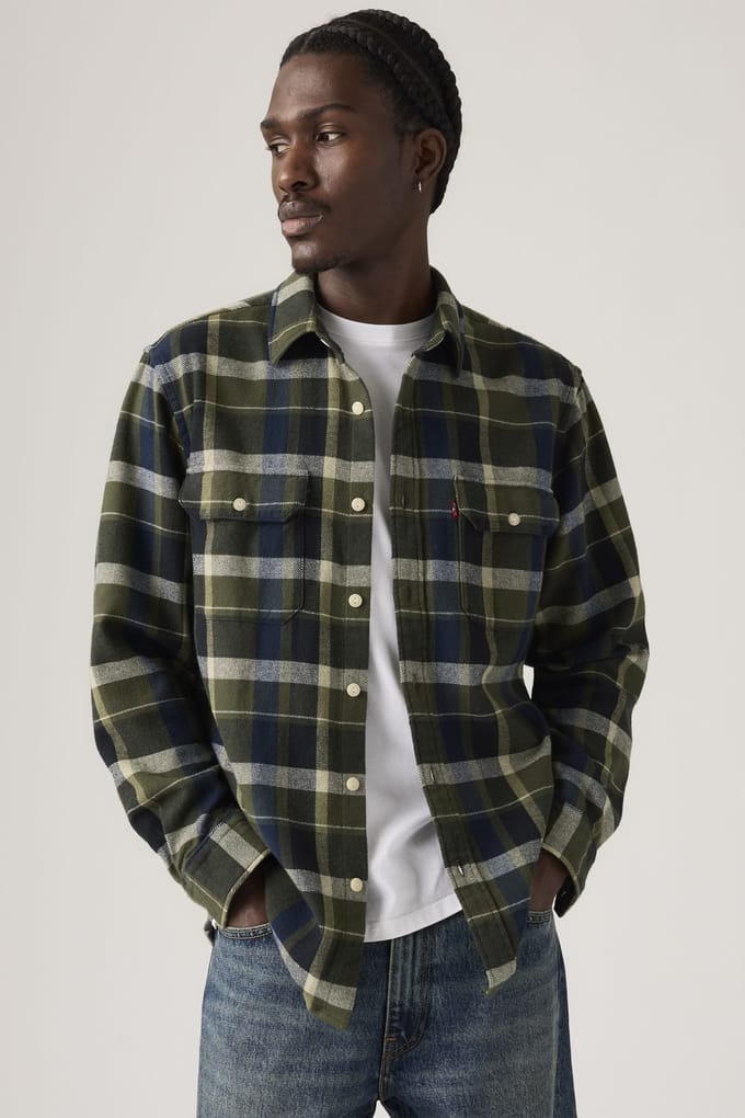 Levi's Jackson Worker Overshirt Taglia: M | Camicie Casual Outlet | Uomo