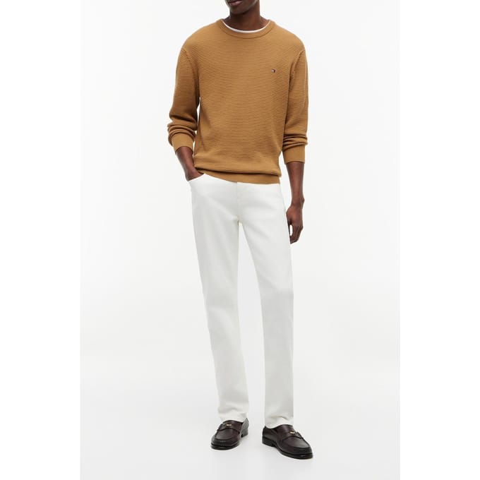 Tommy Hilfiger Seasonal Structure Sahara Größe: XXL | Pullover Outlet | Herren
