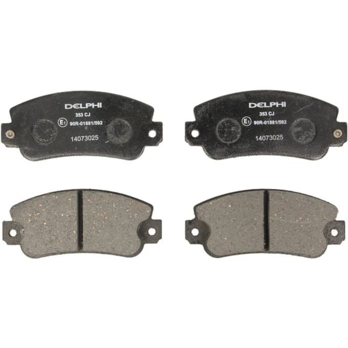 Remblokset DELPHI LP353, voor