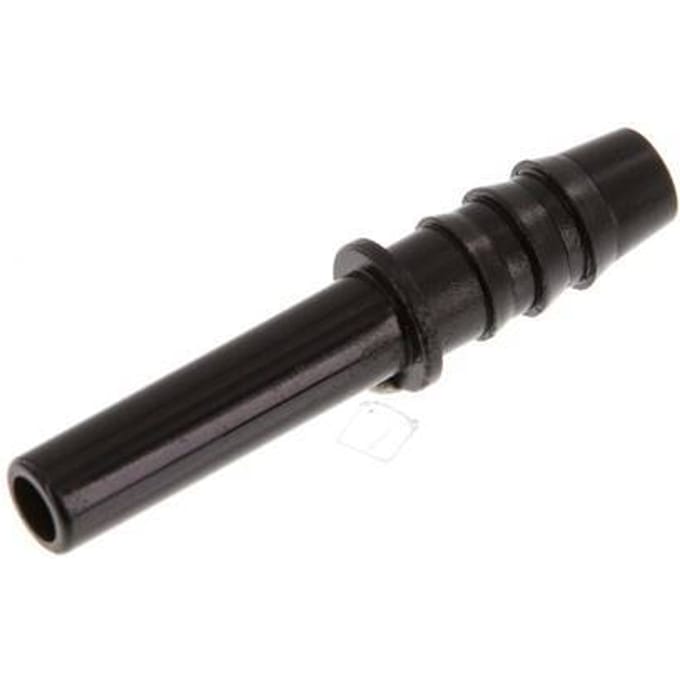 6mm x 6mm insteekfitting PA 66 Slangpilaar NBR [5 Stuks]