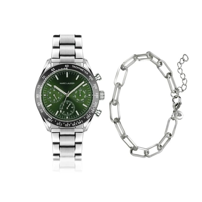 Cadeau set horloge voor vrouwen Marc Lauder Lisbon