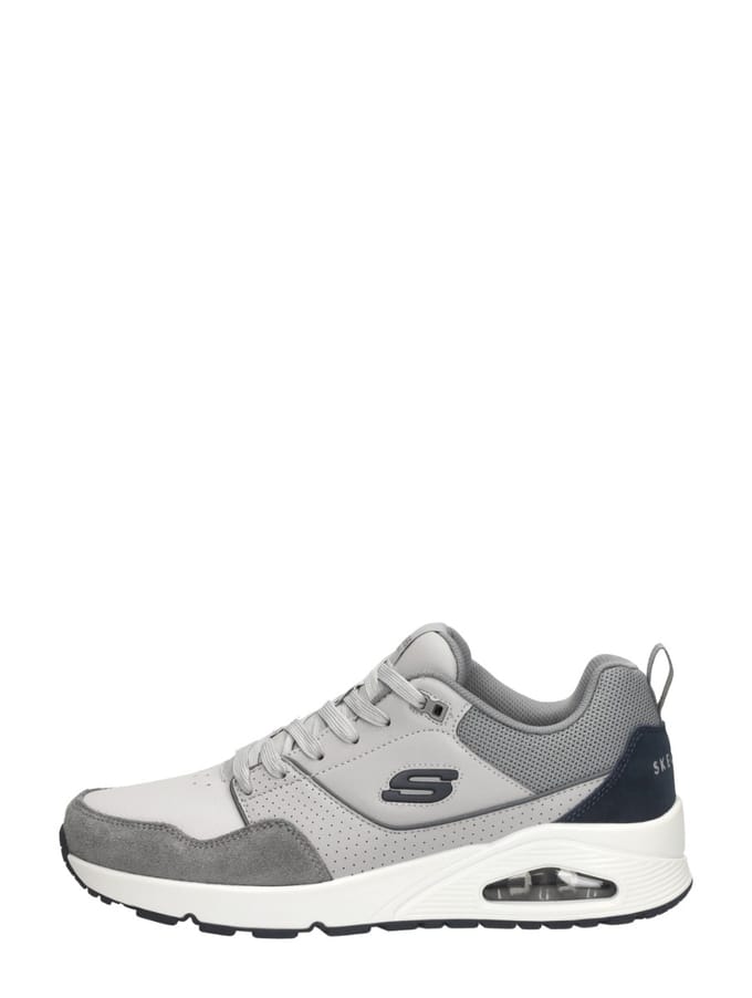 Skechers Uno Retro One Sneakers - Heren - Grijs