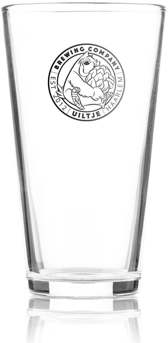 Uiltje conisch bierglas bierglazen | 6 stuks | 50 cl, 1 pint