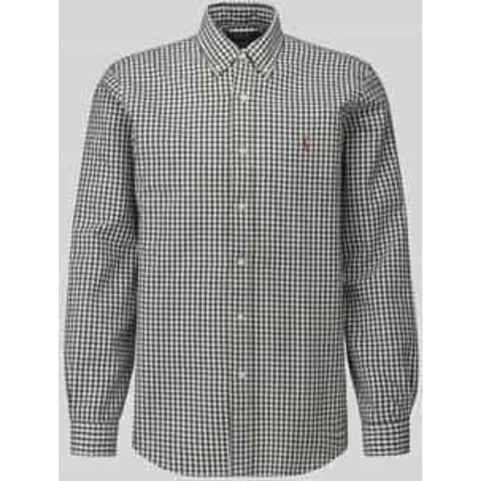 Custom fit vrijetijdsoverhemd van puur katoen