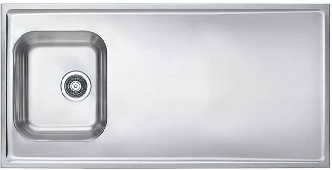 Alveus Classic Pro - Spoelbak, 120x60 cm, rvs 1130473