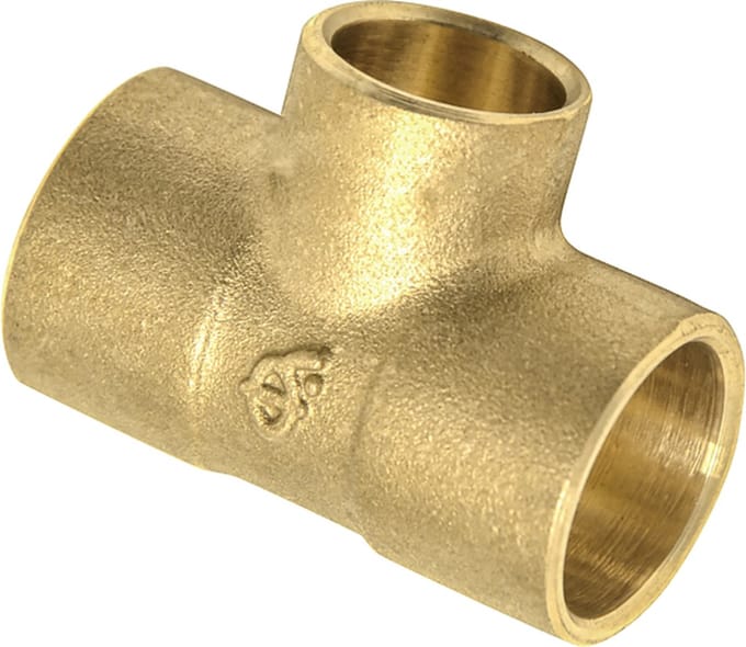 Soldeer T-Stuk 15x12x15mm