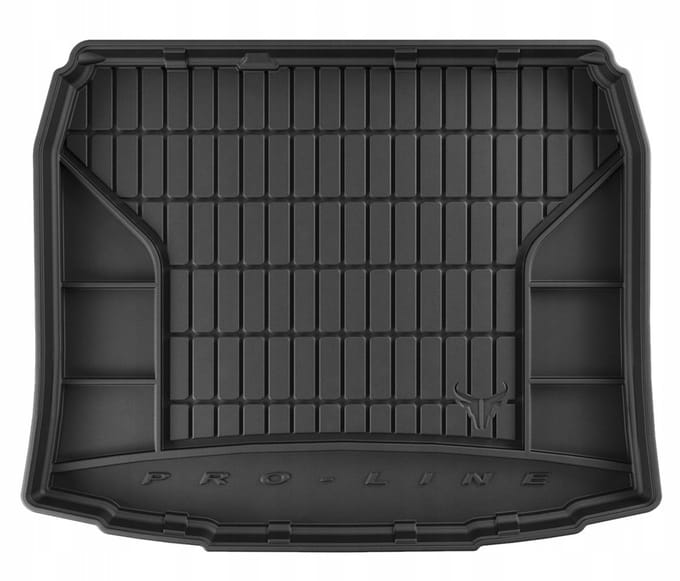 FROGUM TM Kofferbakmat - Geschikt voor AUDI A3 8P Hatchback (2003-2013) - TPE Rubber - Zwart