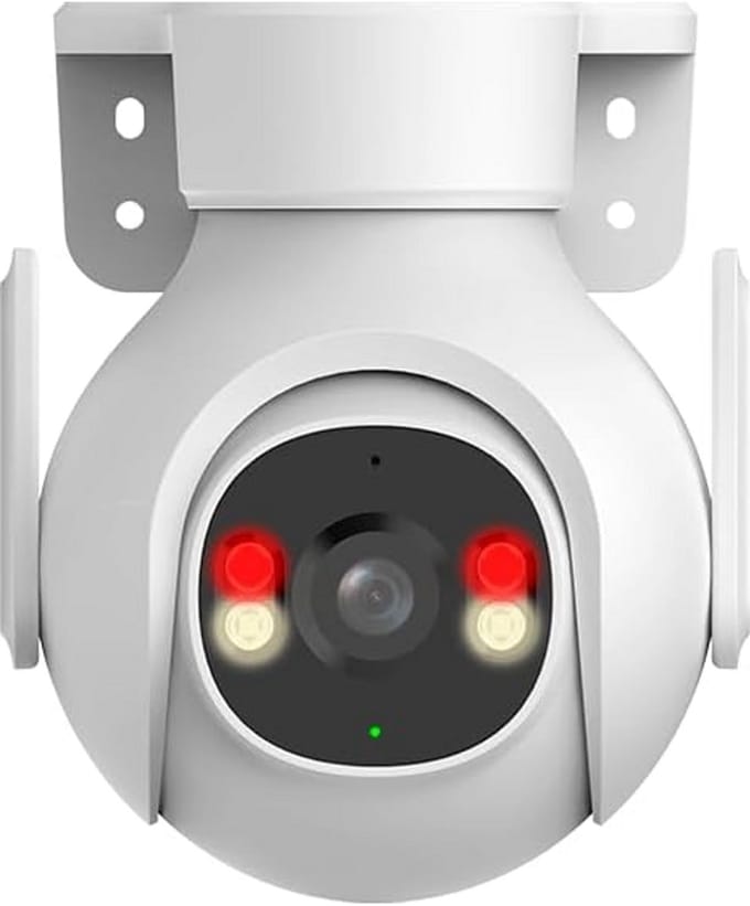 Waterdichte Pan/Tilt Buiten Dome Camera met Wifi en Nachtzicht