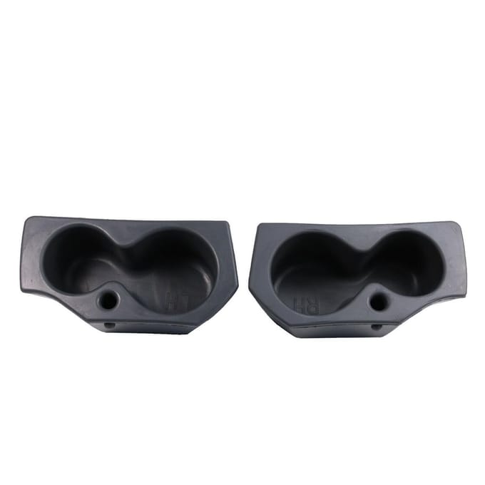 2x Bekerhouder Deur Panel Foam Insert LH & RH Voor Dodge Ram 1500 2500 3500 2009-18 black