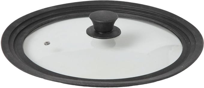 Cosy & Trendy Pannendeksel - universeel - 27,5-30-32 cm - glas - siliconen rand - deksel