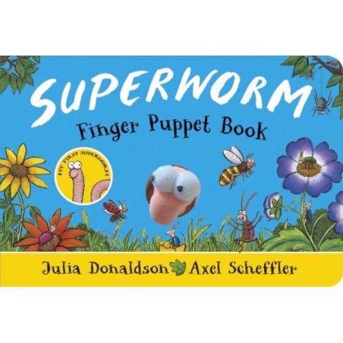 Superworm Finger Puppet Book - The Wriggliest, Squiggliest Superhero Ever! - Julia Donaldson