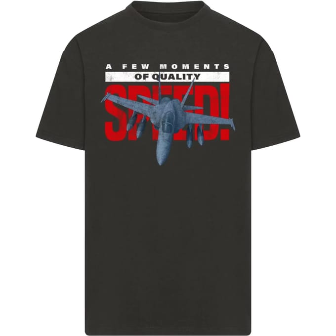 Oversized T-shirt Upscale Speed Jet