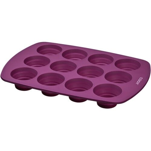 Coox Siliconen muffinvorm (Lila)