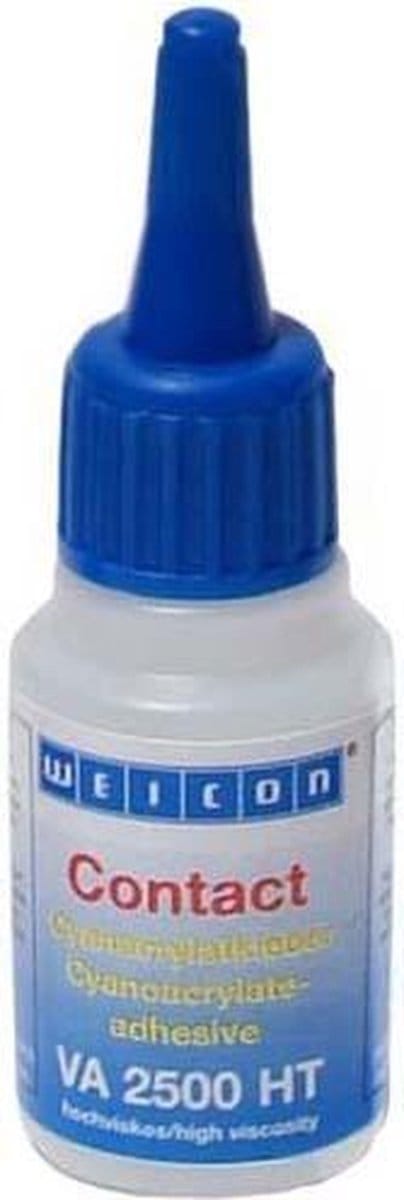 Weicon Snellijm VA2500 – 12g Tweedelig Acrylaatlijm