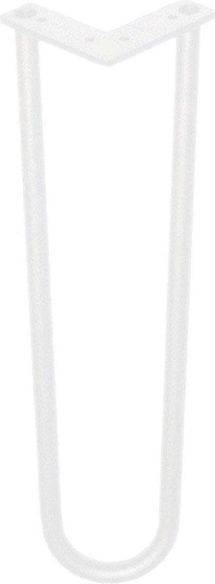 FLE - Stalen hairpin wit hairpin ø 1,6 cm en hoogte 40 cm